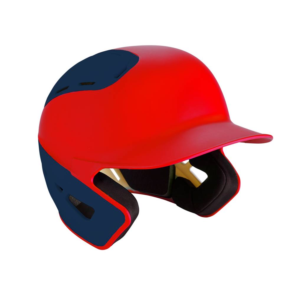 Capacete Mizuno B6 Baseball Batting - Homem - Vermelhas/Azul Marinho - QGLRB3917